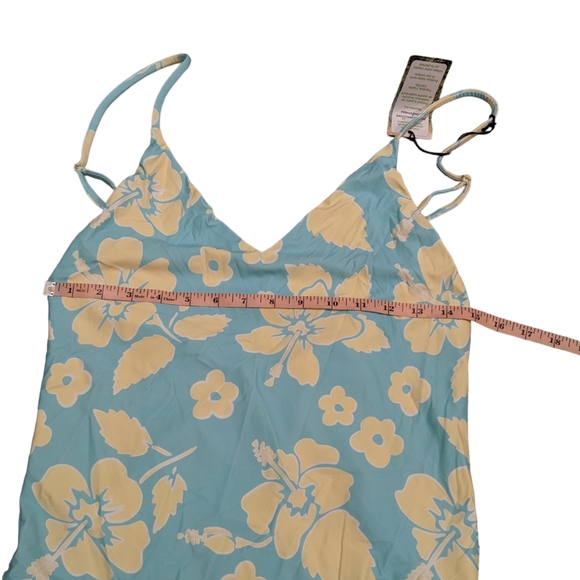 Sunbleached Swim Julianne One Piece Lanikai Hawaiian Floral  XL NWT - Picture 10 of 13